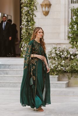 Принцесата на Йордания Хала на кралската сватба