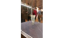 Антична стъклена чаша от IV в. с надпис 