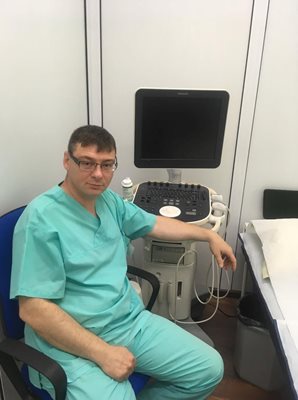 Съдовият хирург д-р Ангел Григоров
