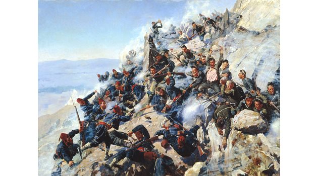 Върхът, на който се водят най-жестоките боеве с турците. 