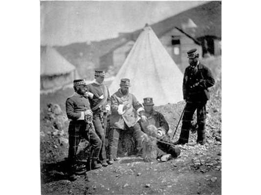 Френски войници на лагер край Варна
