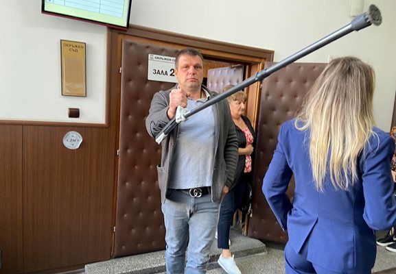 Иво Даскалов на предишното заседание в Пловдивския окръжен съд.