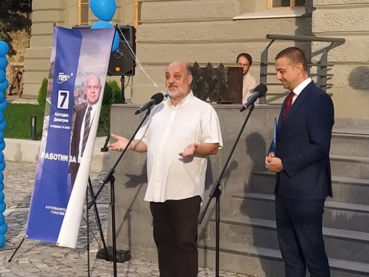 Актьорът Валери Кьорленски силно се надява Димитров е да е следващият кмет на Пловдив.