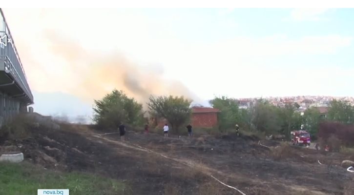 Пожарът в Созопол.