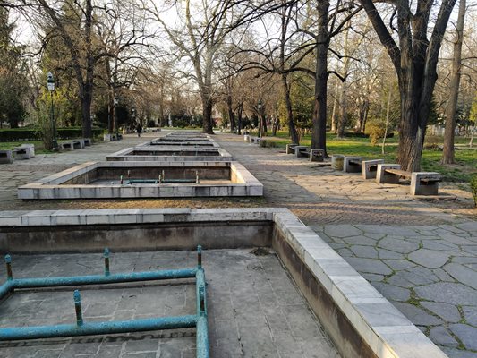 Дондуковата градина в Пловдив. Снимка: 24 часа