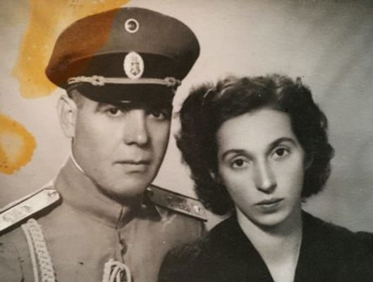 Анна и Стефан Попстефанови през 40-те години на миналия век