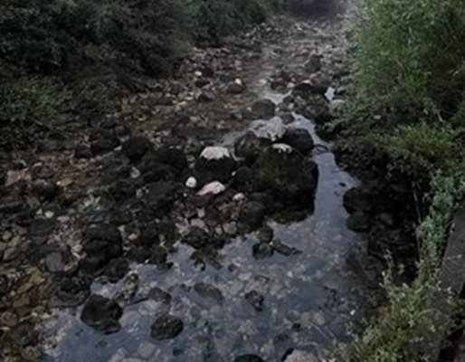 Пресъхналата река Искрецка