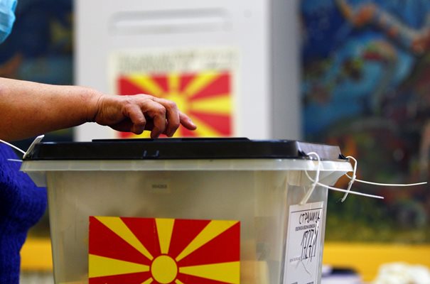 Изборите в Северна Македония СНИМКА: РОЙТЕРС
