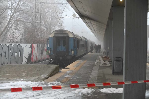 Пожар във вагон в София
СНИМКА: Георги Палейков