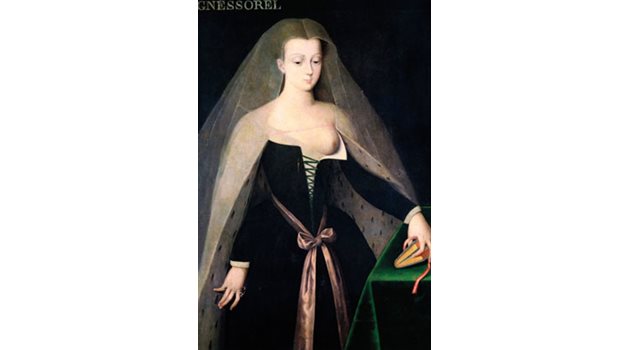 Жан Фуке, "Агнес Сорел", около 1445