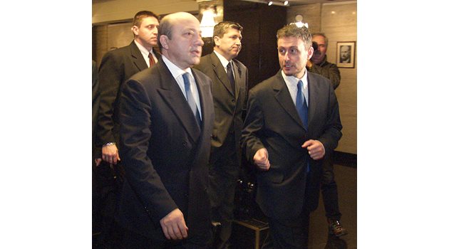 С руския външен министър Игор Иванов през 2003 г.