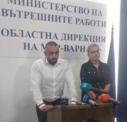 Комисал Андрей Ангелов и прокурор Ивелина Паскова