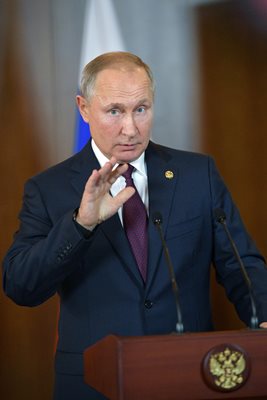 Владимир Путин Снимка: Ройтерс