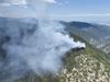 Мълния запали борова гора в Родопите