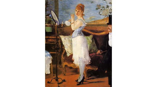 Едуард Мане, "Нана", 1877, "Салон на изкуствата", Хамбург
