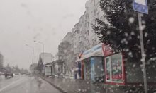 Първи сняг заваля във Варна (Видео, снимки)