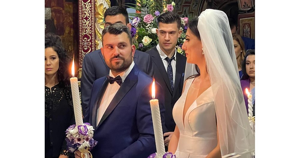 Georg Georgiev and Violeta Mancheva got married in the Troyan monastery (Photo)