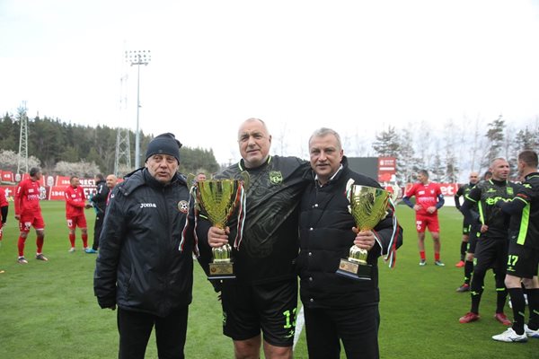 Бойко Борисов взе титлата на Югозападна България в първенството за ветерани Снимка: Николай Литов