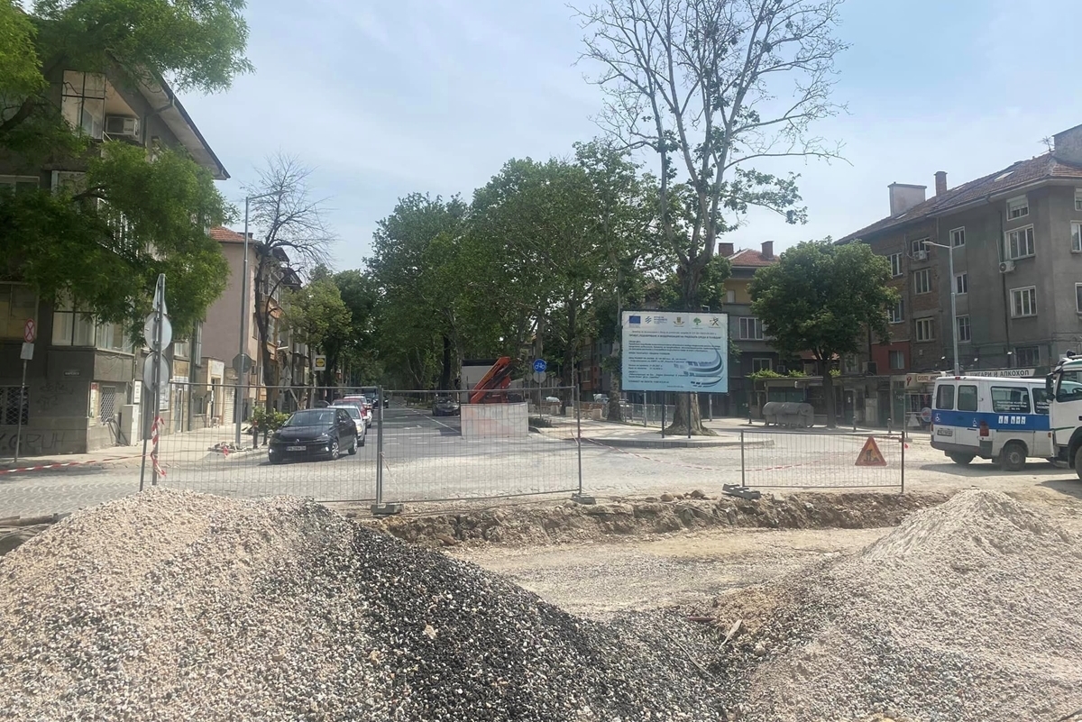 Затварят бул. "Хаджи Димитър" в Пловдив за довършването на "Модър-Царевец"