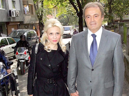 Йорданов и третата му съпруга - украйнката Елена