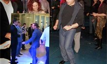 Сергей се учи от Медведев на танци