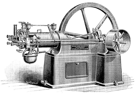 Двигателят на легендарния италиански изобретател Леонардо да Винчи

