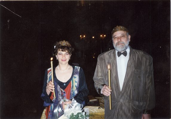 Мирела Иванова и Владимир Зарев  се венчават преди 26 години.