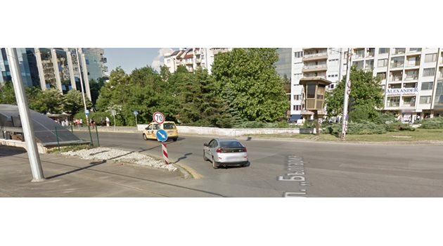 Инцидентът се случил в подлеза на булевард "България" и булевард "Гоце Делчев" в столицата  СНИМКА: Гугъл стрийт вю