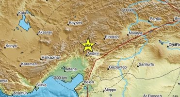 Земетресение с магнитуд 3,8 стресна жителите на  турския окръг Кахраманмараш