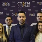 Борис Бонев и част от екипа му на учредителното събрание на партия "Спаси София"
