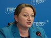 Деница Сачева: ГЕРБ не подкрепят правителство с втория и третия мандат