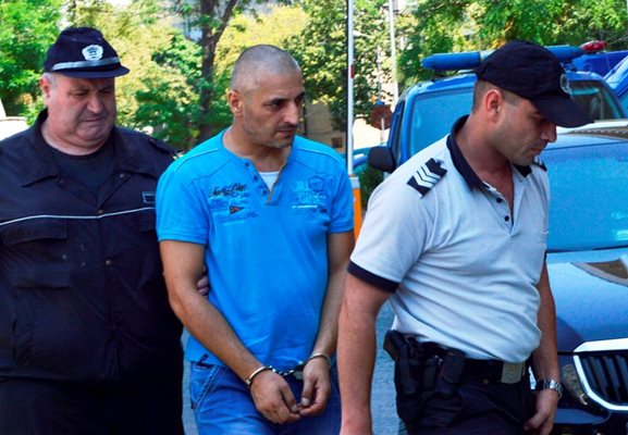 Съдът остави Галин Ямболов в ареста. СНИМКА: ЕЛЕНА ФОТЕВА