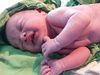 Пламена Гочева е първото бебе, полято в новия дом на "24 часа"