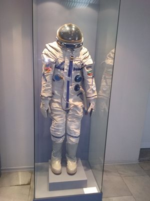 Скафандърът на първия българин в космоса