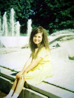 Стъпканата Натали, докато е била на 9 години