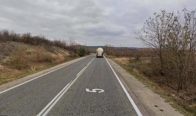 Пътят Габрово - Велико Търново СНИМКА: Google Street View