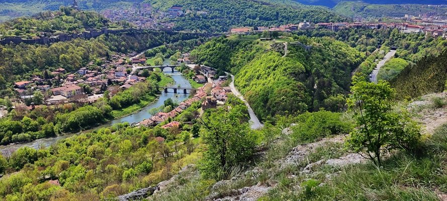 Крепост Царевец отвисоко
Снимка: Кристина Вълчева