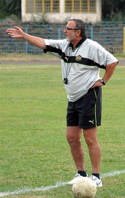 Огнян Атанасов е първият треньор на Христо Стоичков
СНИМКА: Борислав ТРОШЕВ