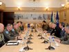 Адмирал Емил Ефтимов обсъди с висш генерал от НАТО въздушното пространство на Черно море