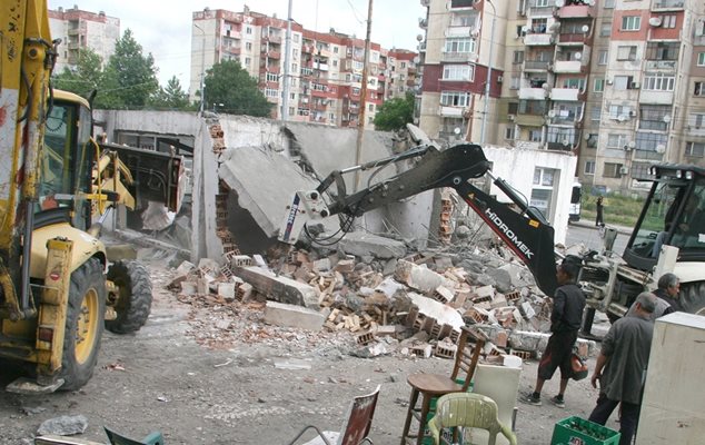 50 незаконни постройки ще бъдат съборени в "Столипиново", само преди две-три седмици бяха премахнати други 30