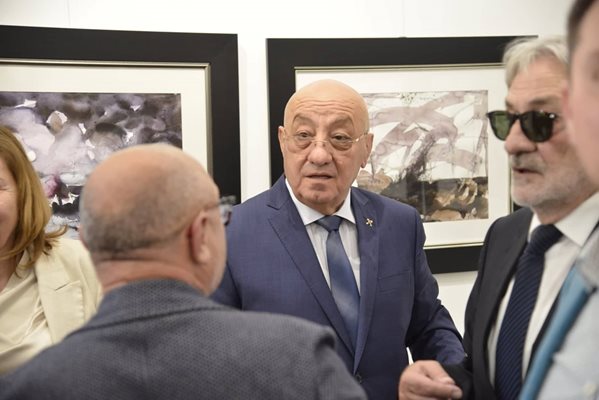 Бизнесменът Георги Гергов също присъства на откриването на изложбата