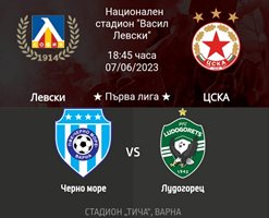 Развръзката за титлата на живо: ЦСКА поведе на "Левски" и на "Лудогорец"
