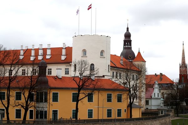 Столицата на Латвия - Рига  СНИМКА: Ройтерс