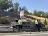 Камион със слама изгоря в Кърджали, подпали 15 декара треви