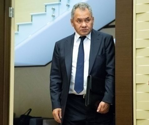 Министърът на отбраната на Руската федерация Сергей Шойгу СНИМКИ: Ройтерс
