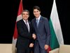 Плевнелиев се срещна с канадския премиер (Снимки)