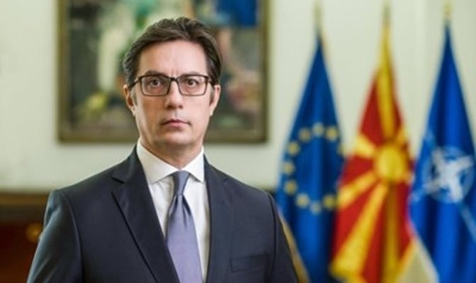 Президентът на Северна Македония Стево Пендаровски СНИМКА: Ройтерс 
