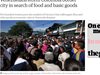 Отчаяни венецуелки щурмуваха границата с Колумбия, за храна
