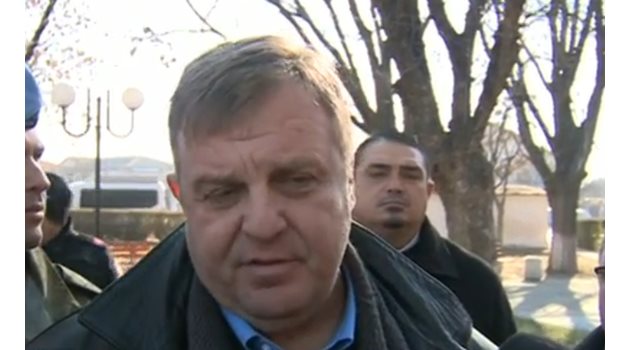 Красимир Каракачанов във Войводиново Кадър: bTV