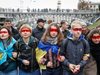 Протести в Киев срещу плана за местни избори в Източна Украйна (Снимки)